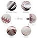 OUME Manteles 6 Piezas Individuales de Mesa Lavable Antimanchas Antideslizante Resistente Al...