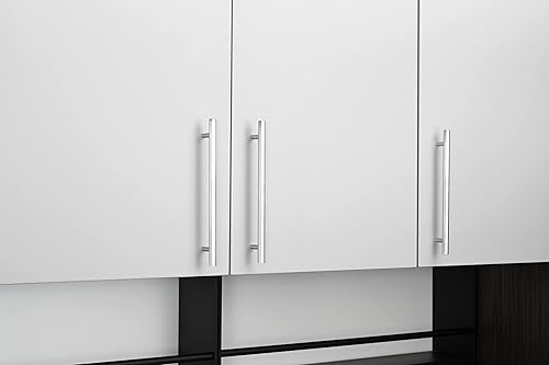 Miniatura 4 de Paquete de 1 tirador de níquel cepillado para gabinete, acero inoxidable con agujero central de 7 pulgadas, manijas de gabinete de cromo sólido,