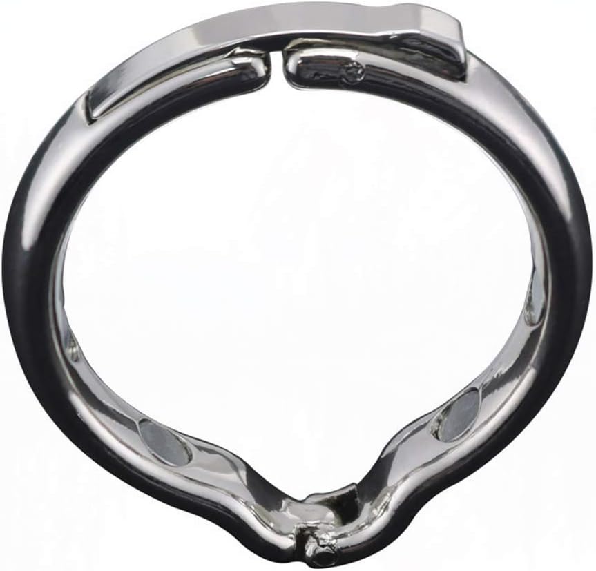 Men Staīnless Steel Reīnforced Rīng, Men Physīotherapy Rīng Sīze Adjustable, Enhanced Sports Belt, Flexīble delay (Inside Diameter 29-32MM)