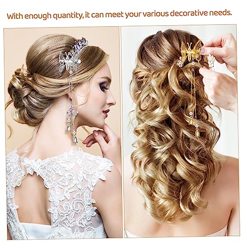 Barrettes à cheveux en métal de qualité supérieure pour coiffure banquet - 6