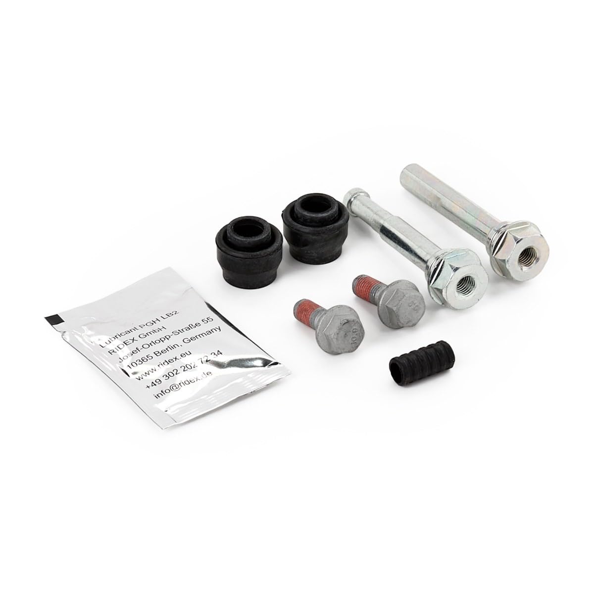 RIDEX 1165G0099 Kit manicotti di guida Pinza freno Anteriore con pistone Compatibilità con TOYOTA RAV 4 II CLA2, XA2, ZCA2, ACA2