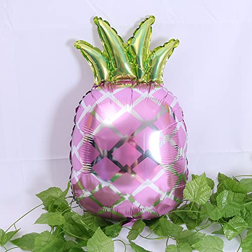 8 Pcs Fruit Foil Balloons Flamingo Pineapple Watermelon Strawberry Lemon Mylar Aluminum Helium Hawaiian Multicolor Party Balloons For Wedding Birthday Baby Shower Holiday Summer Luau Party Supplies #TOP5
