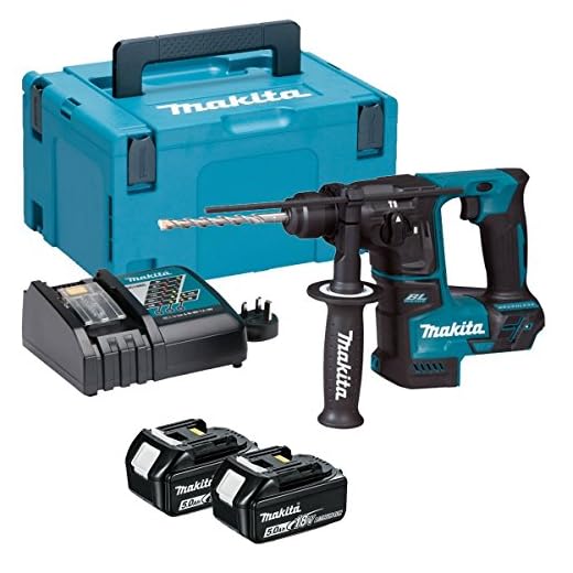 Makita - DHR171RTJ - Martillo ligero 17mm 18V Litio-ion