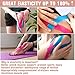 Precut Kinesiology Tape Roll, 3 Rolls, Original Cotton Kinesiology Therapeutic Athletic Tape, Belly Lift Tape, Muscle Tape for Pain Relief Recover, Elastic Kinesiology Athletic Tape