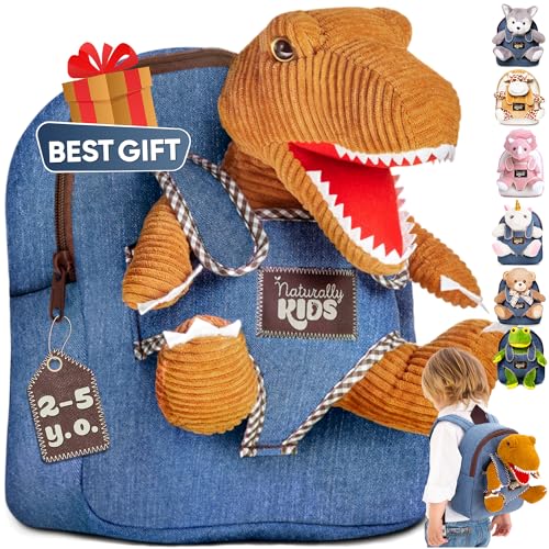Dinosaur Toys for Kids 3-5, Toddler Toys for Ages 2-4, Dinosaur Backpack, 2 Year Old Boy Birthday Gift