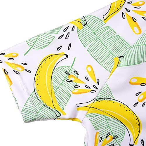 Cadocado Girls Swimsuit Rash Guard Girls' Swimwear Short Sleeve Bathing Suit 3 Pieces Kids Floral Swim Set with Skirt3