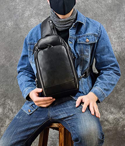 Portachiavi In Vera Pelle Con Portamonete - 6 Ganci, Portacarte E Zip, Modello W1064 Per Uomini - Foto 12