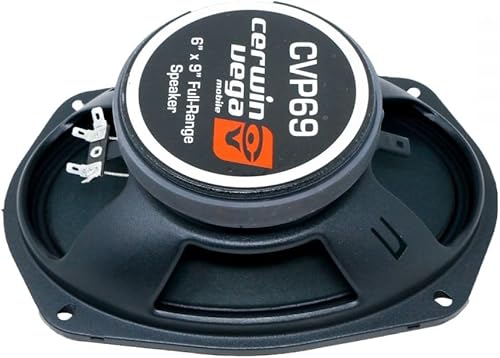 Miniatura 6 de Cerwin-Vega CVP69 - Altavoz de rango completo serie PRO de 6 x 9 pulgadas, 300 W máximo, 4 , alto rendimiento SPL