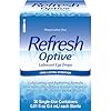 REFRESH OPTIVE Preservative-Free Artificial Tears Lubricant Eye Drops, 0.01 fl oz (0.4 mL), 30 Single-Use Containers