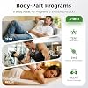 Domas TENS Unit with 4x6 Butterfly Pad for Lower Back Pain Relief, 8 Guided Body Programs, USB-C Rechargeable, Dual Channel