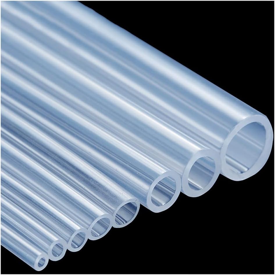 1 Meters Food Grade Silicone Hose 0.5x1mm-25x31mm ID/OD, High Temp -40°C-200°C, Clear Tubing for Brewing, Aquarium, Plumbing, Industrial(25x31mm)