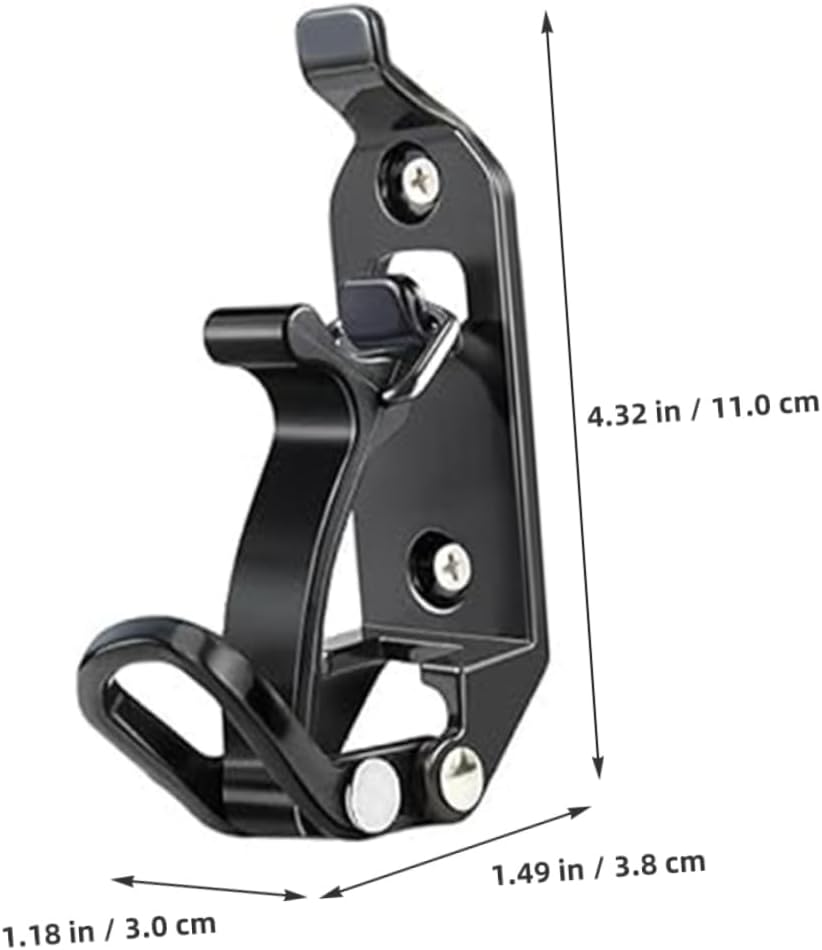 Zerodeko 2pairs Shovel Mount Brackets for Roof Racks Clamp Holder for Car and Boat Versatile Tool Organizer for Garage and Outdoor Use