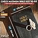 ELIZO Leather Bible Cover Case for Women and Men - Bible Bag Holder, Book Carrying Organizer Case, Bible Sleeve Accessories Protector (Kodiak, Large)