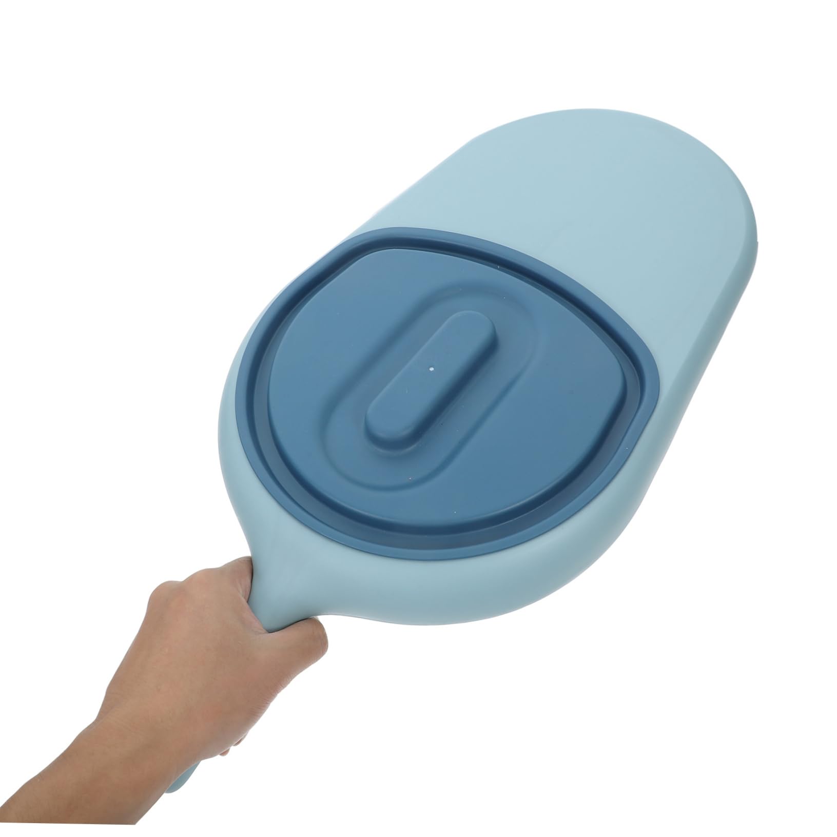 VALICLUD Padella per Anziani Allettati con Coperchio in Pp, Design Semplice e Funzionale, per Donne e Uomini con Mobilità Ridotta, Pratico per Uso Quotidiano