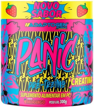 Panic Pré Workout Morango 300g