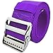 Walking Transfer Gait Belt with Belt Loop Holder for Caregiver, Nurse, Therapist 60" with Metal Buckle (Purple, 60" with Metal Buckle)