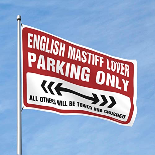 Drapeaux de jardin printemps et été Mastiff Anglais grand format