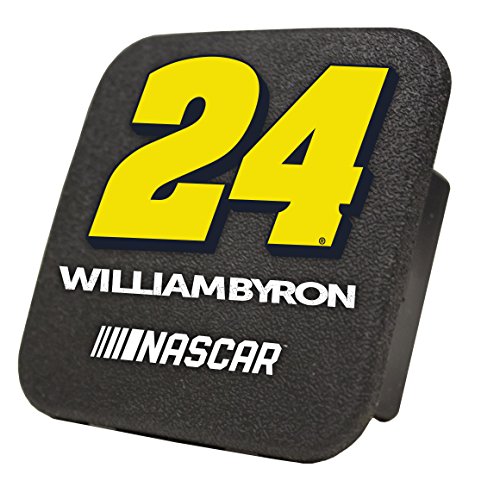 William Byron #24 Rigid Rubber Plastic Hitch Cover Plug Bumper Trailer Auto Racing