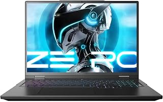 Thunderobot ZERO16 Intel Core i9-14900HX 1TB PCIe 4.0 SSD 32GB DDR5 5600MHz RAM RTX 5070 8GB GDDR7 16" 2.5K (2560×1600) 240Hz Hummingbird Display Wi-Fi 7 Per-Key RGB Black Gaming Laptop