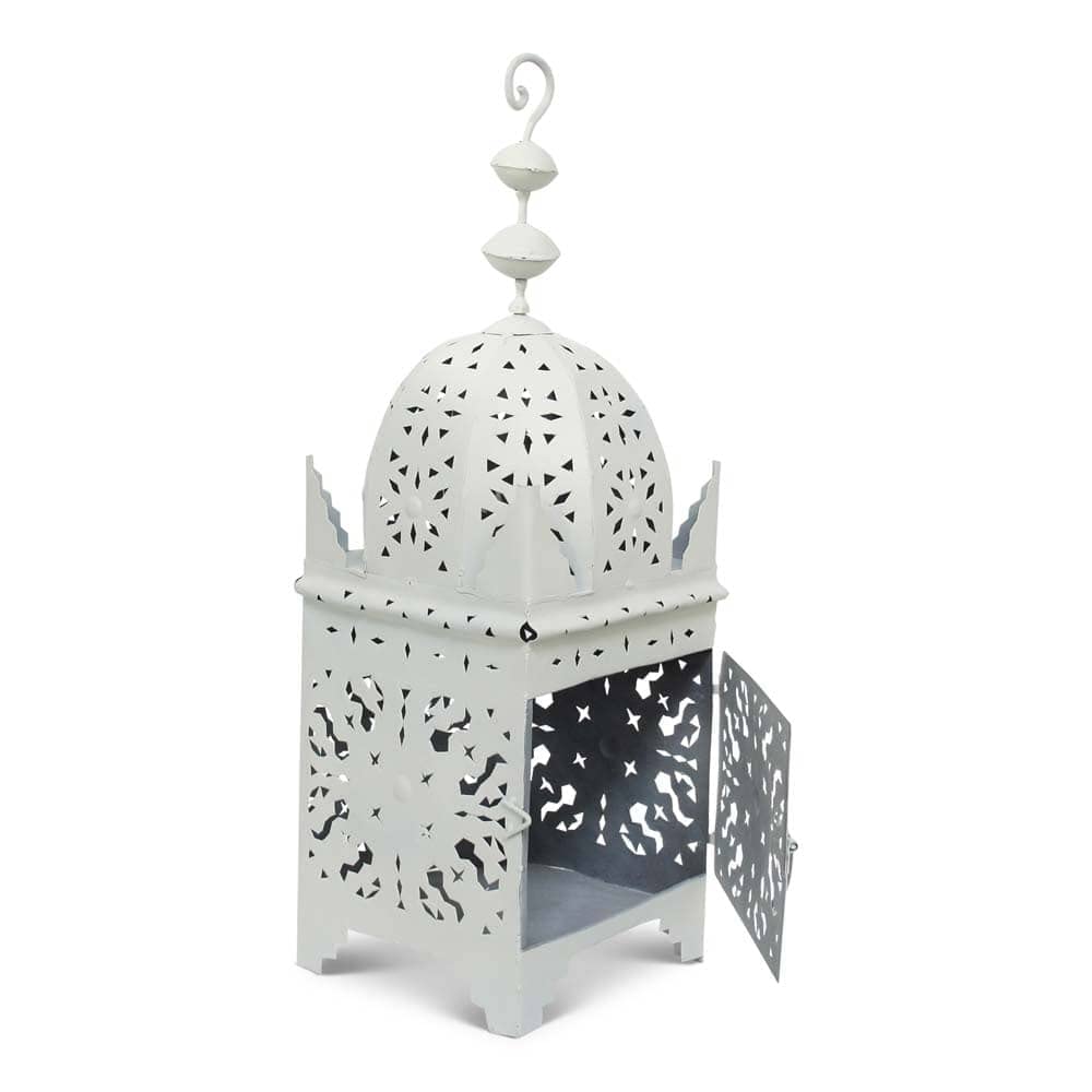 Lanterna Marocchina Bianco Large Anbar
