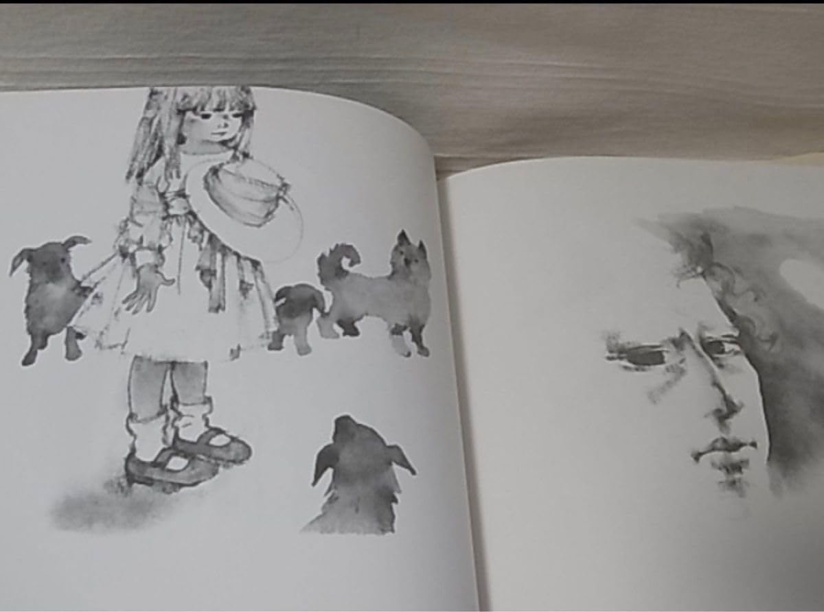 Amazon.co.jp: いわさきちひろ 抒情画集 童心社 カバー付き レトロ 59