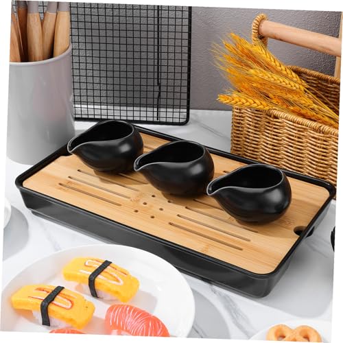 Pichet à sauce céramique blanc rigide avec bec verseur pour table - 6