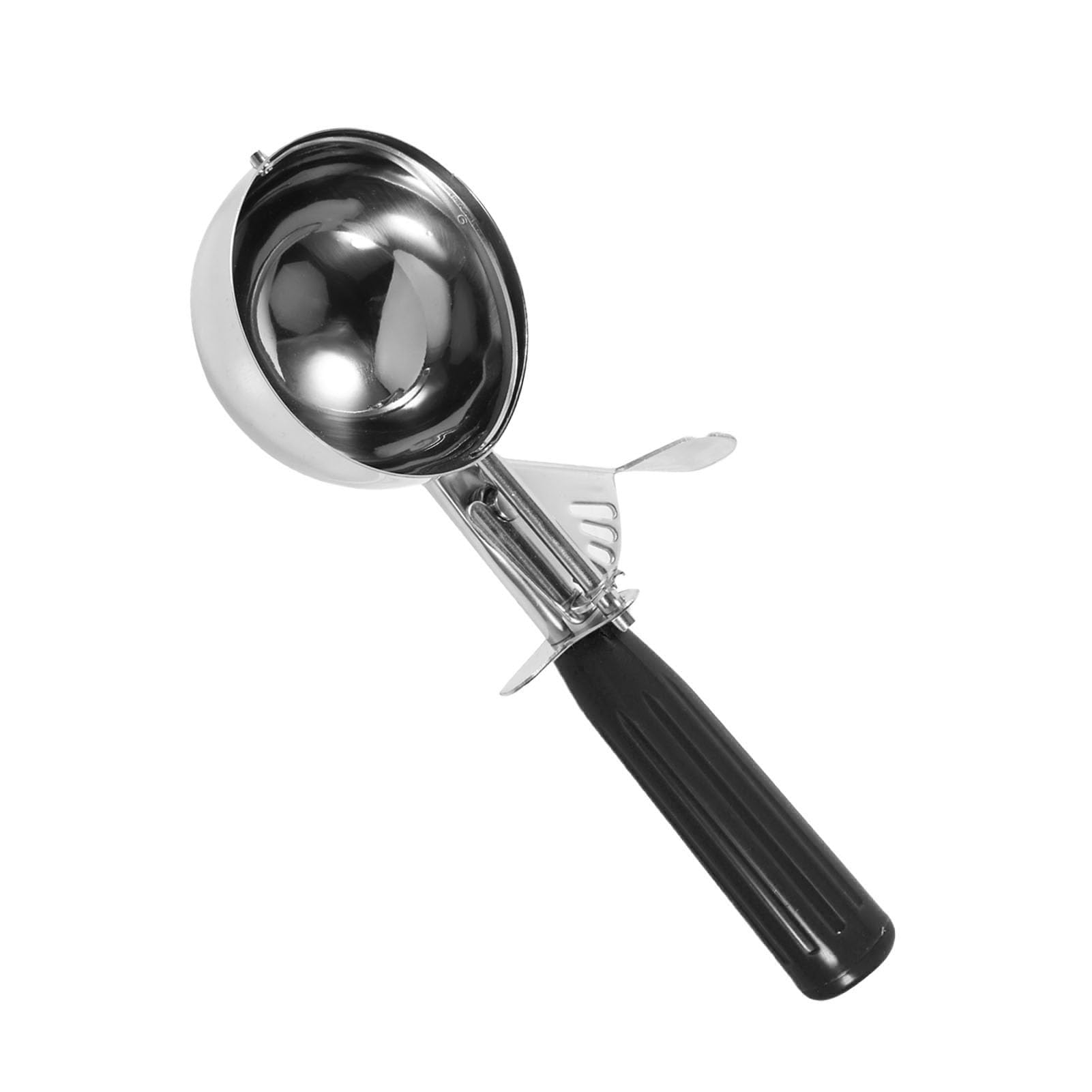 Yctze Cuillère à Crème Glacée en Acier Inoxydable avec Poignée Antidérapante pour la Maison et les Magasins de Desserts, Outil de Cuisine Durable et Pratique, 1 Pièce (4,7 cm)