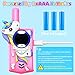 Unicorn Kids Walkie Talkies,Toys for 3-12 Year Old Boys Girls,3 Channels 2 Way Radio Toy, 2 Miles Range for Outdoor, Camping, Hiking (Pink)…