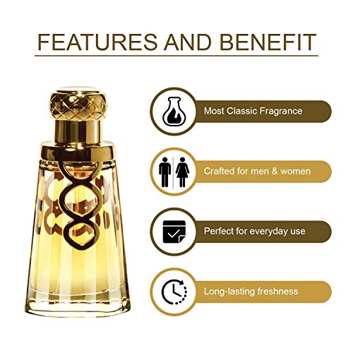 Ajmal Khallab EDP Woody Oudh Perfume 50ml for Unisex and Selfie Concentrated Perfume Oil Woody Aromatic Alcohol-free Attar 10ml for Men - Image 6