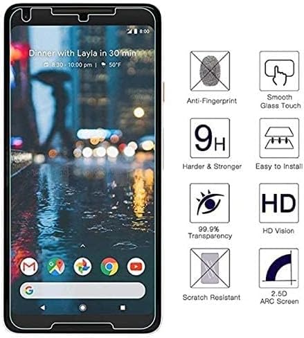 9H Hardness Screen Protector for Google Pixel 2 XL - [2 Pack] HD Ultra Thin Screen Protector Tempered Glass for Google Pixel 2XL