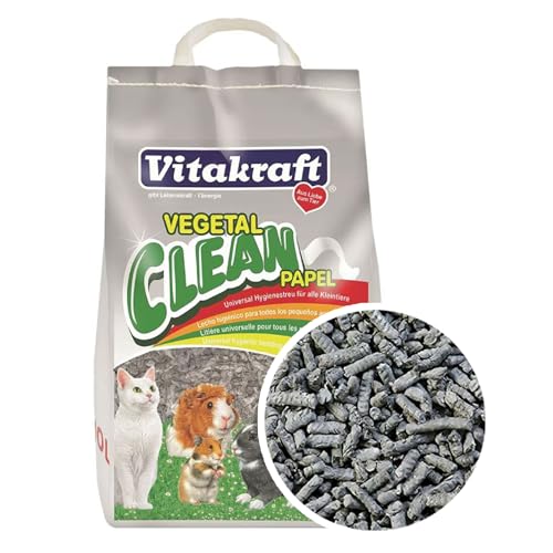 NESTQ - Lecho para Conejos – Pellets Gato, Aves – Papel Prensado para Conejos, Roedores, Pajaros– Lecho Higiénico Natural Vegetal – Papel Higiénico Animales Pequeños – Control de Olores 25 L