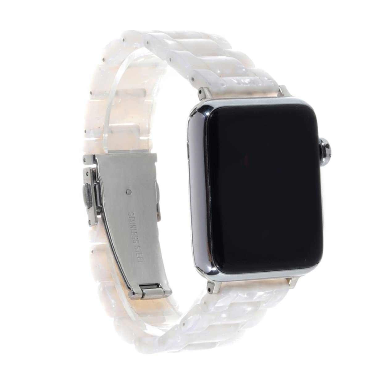 Hemobllo Correa De Reloj De Resina Ancha Bonita y Divertida Compatible Smartwatch Diseño De Flores Rápido Cambio y Personalizado