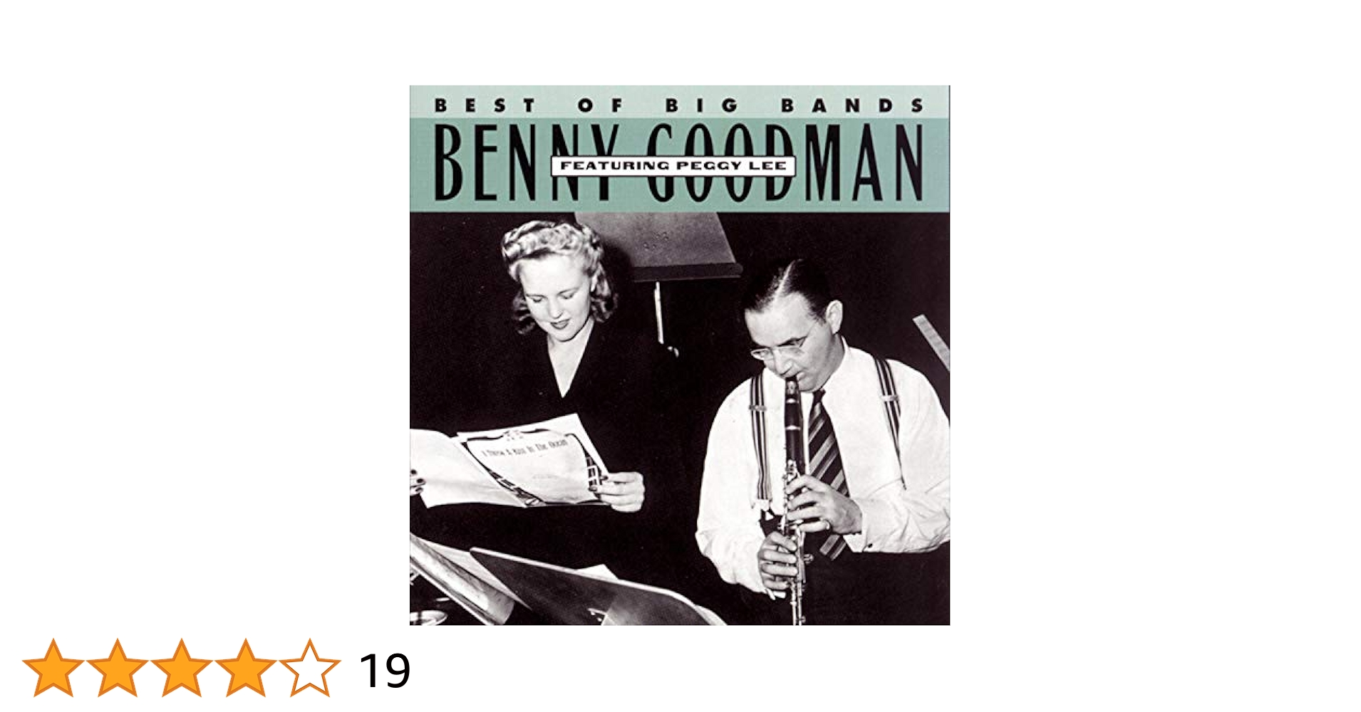 【中古】 Benny Goodman Featuring Peggy Lee / Benny Goodman Amazon.com: Benny Goodman Featuring Peggy Lee: CDs & Vinyl