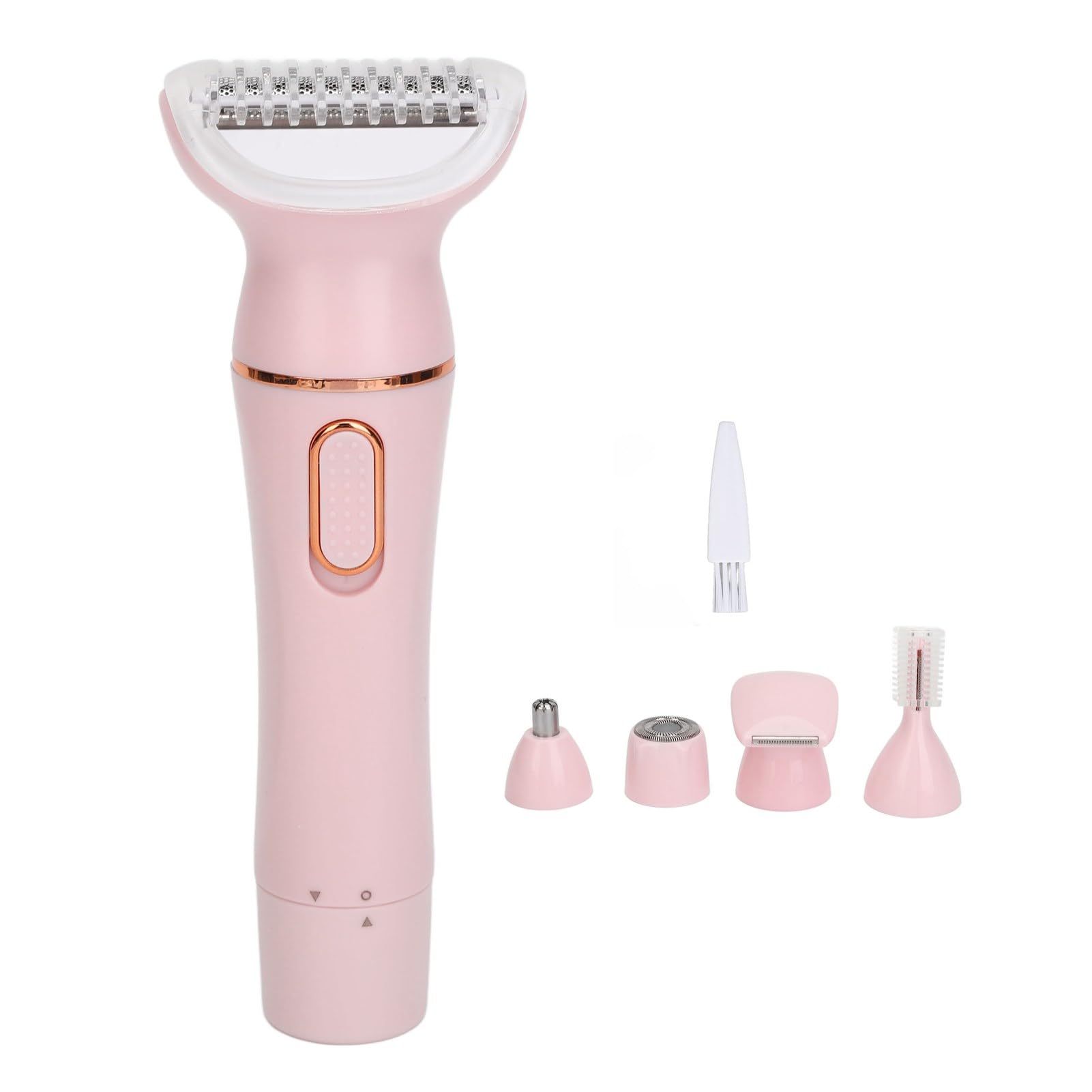 Maquinilla Eléctrica para Cortar el Pelo para Mujer, Maquinilla de Afeitar Eléctrica, Cortapelos 5 en 1 para Mujer, Afeitadora Corporal, Depilación Multifunción Lavable