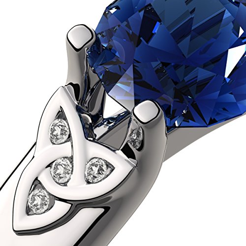 GWG Jewellery Anello Argento Sterling Cristallo