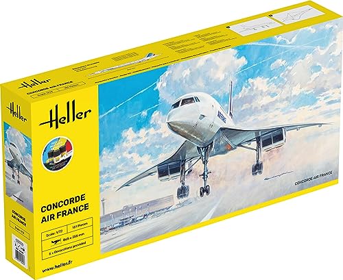 Heller Starter Kit Concorde AF 1:72e réplique de collection de prestige