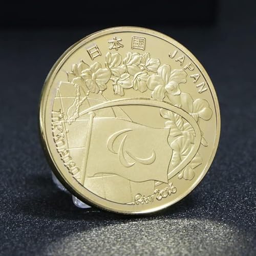 Moneda de Oro del Fénix japonés Cultura Tradicional Japonesa Moneda Conmemorativa del Nirvana del Fénix Moneda de Plata chapada en Oro,残金