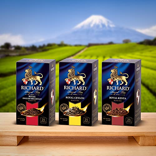 RICHARD (リチャード)紅茶3箱セット(個包装)/ CEYLON, KENIA, ENGLISH BREKFAST