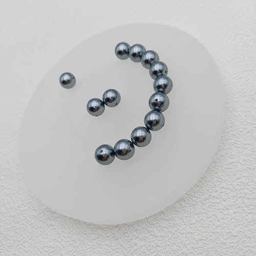 Miniatura 2 de Exhibición elegante de la joyería con cuentas de acrílico con acabado esmerilado, plato de exhibición de pulsera, bandeja de tableros de cuentas