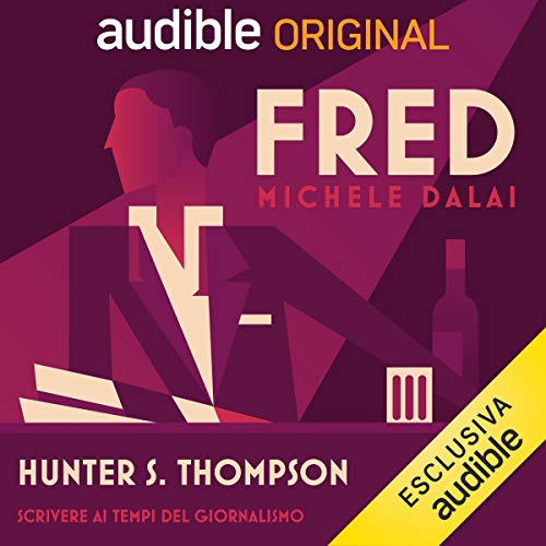 Diseño de la portada del título Hunter S. Thompson - Scrivere ai tempi del giornalismo