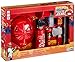 Theo Klein 8967 Set da pompiere Fire Fighter Henry, 7 pezzi I Estintore con funzione di spruzzo, piede di porco, torcia e molto altro I Per bambini dai 3 anni in su