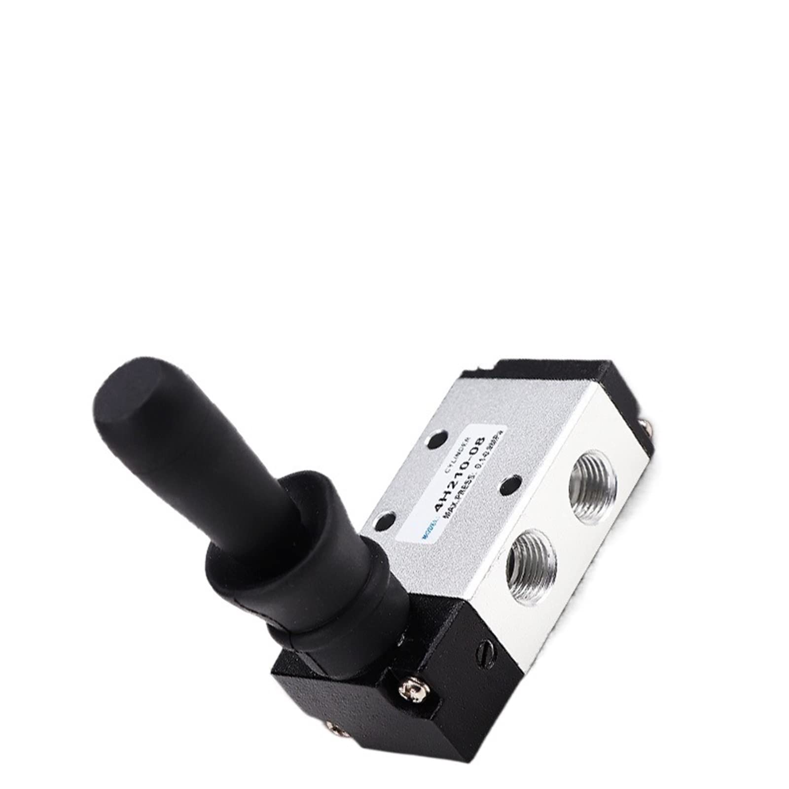 4h210-08 Valvola di Controllo pneumatica a Leva Manuale 1/4quot; Valvola dell'Aria Manuale a Vie attive 5 Posizioni a 2 Porte 5/2 con raccordi 1 pz(4h210-08)