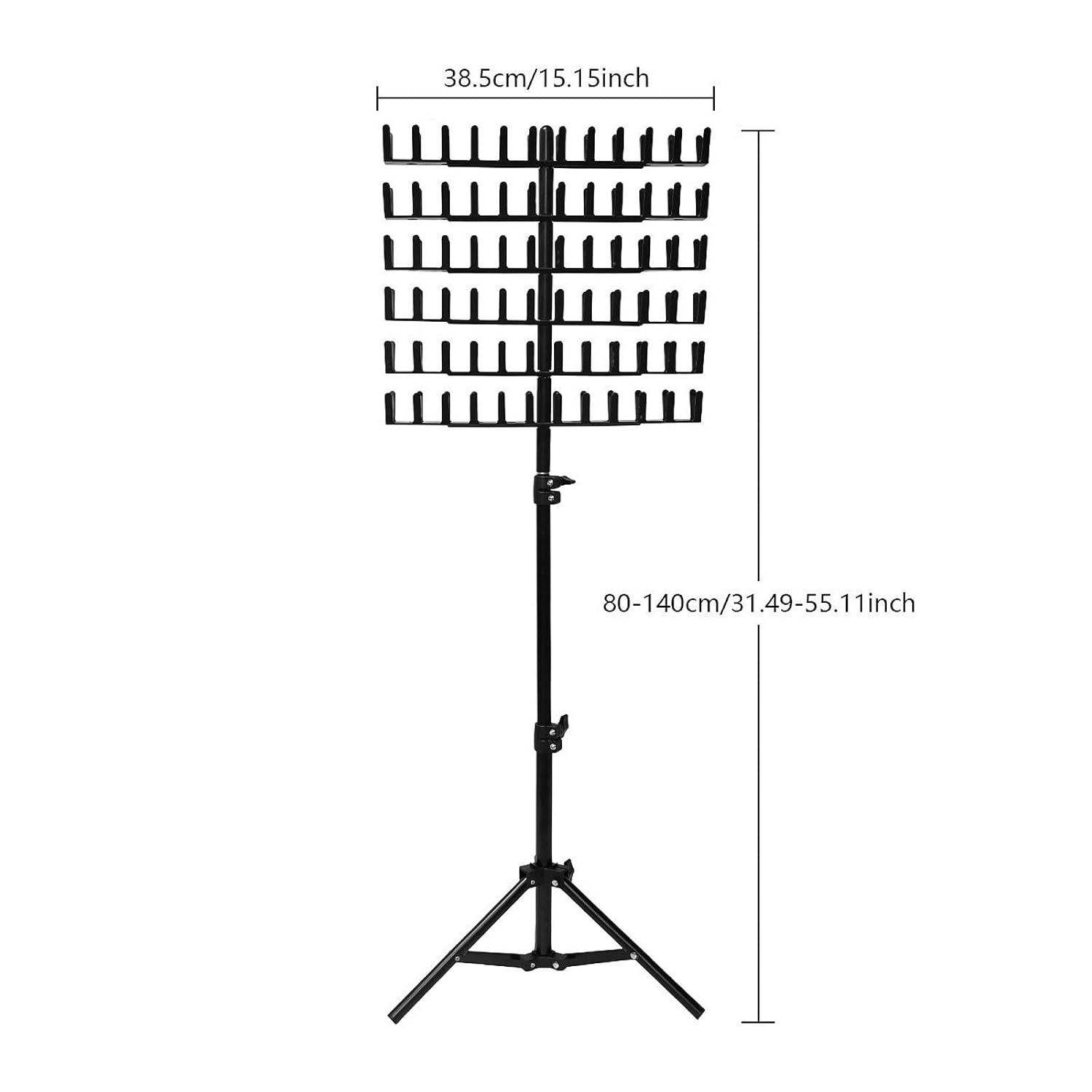 Braiding Hair Rack,Standing Hair Extension Holder,144 Pegs Hair Salon Adjustable Separator Stand for Braiders, Hairstylists