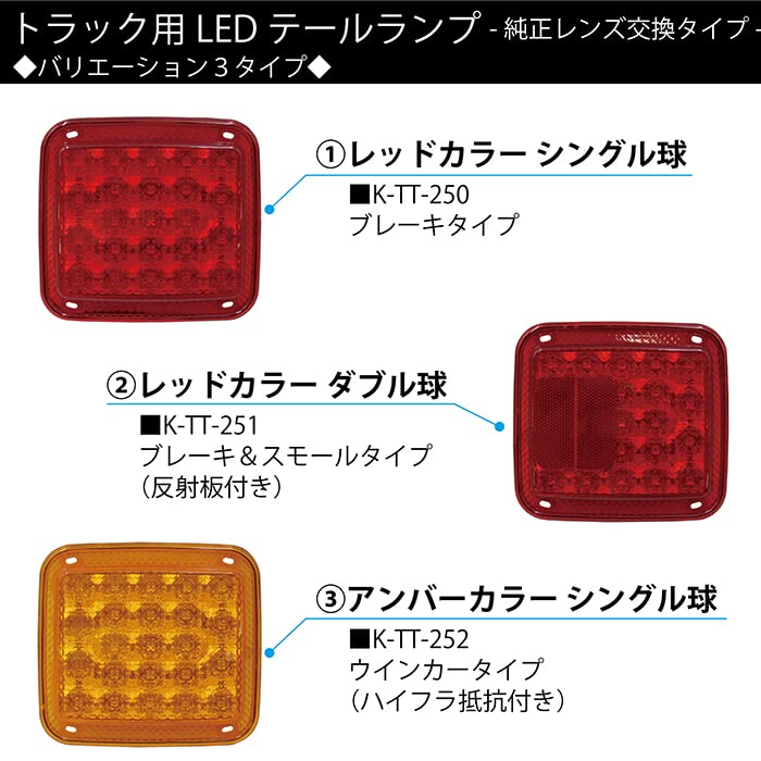 大きな取引 トラック用 LED テールランプ ダブル球 23LED バックランプ