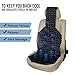 Zento Deals Cooling Car Seat Cushion Cover - 12V Air Ventilated Cooling Seat Cover for Car, Ventilate Breathable Home and Office, Back Comfort, Air Flow Perfect for Hot Weather