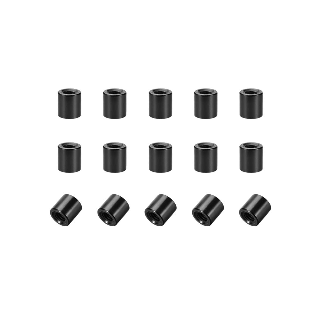 Uxcell 5 Pack M3x20mm Black Aluminum Standoff Spacers – For Drones, RC, DIY Projects - View #8