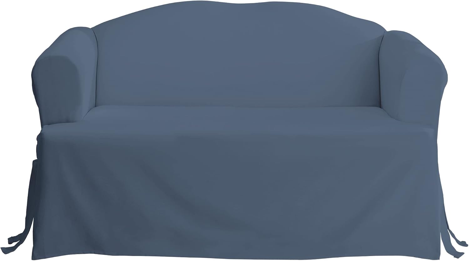 Bluestone Cotton Duck Sofa Slipcover