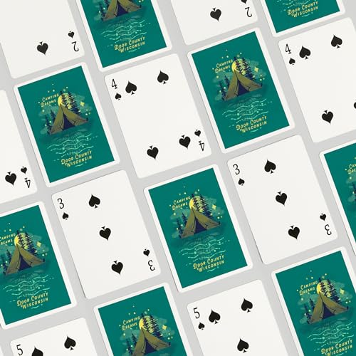 Baraja Poker Door County Lake Life 52 Cartas miniatura 4