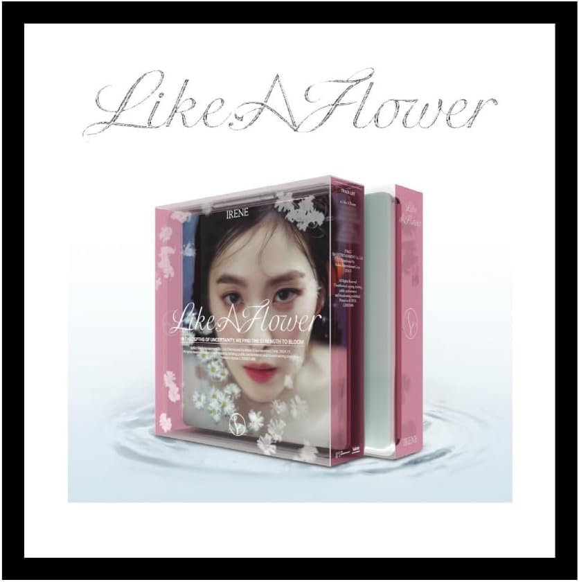 IRENE Like A Flower 1st Mini Album Red Velvet (Case Ver.) + Extra Photocards