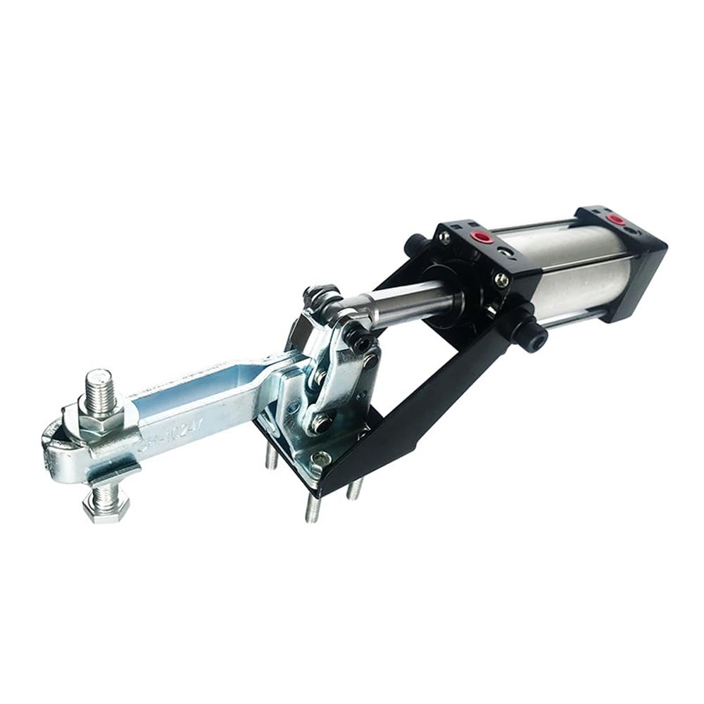 BORDSTRACT Pneumatic Clamp,GH-10247-A 500kg/1100lbs of Force for Clamping of Workpieces with a Quick Toggle Clamping Tool